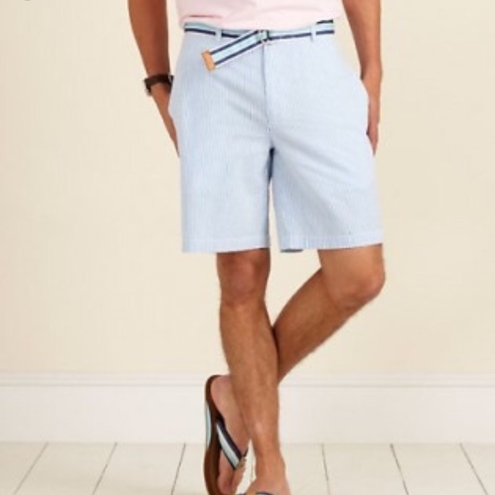 Vineyard Vines Club Short Light Blue Size 34